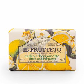 01 sabonete barra il frutteto cidra e bergamotta 250gr